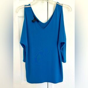 INC cold shoulder top